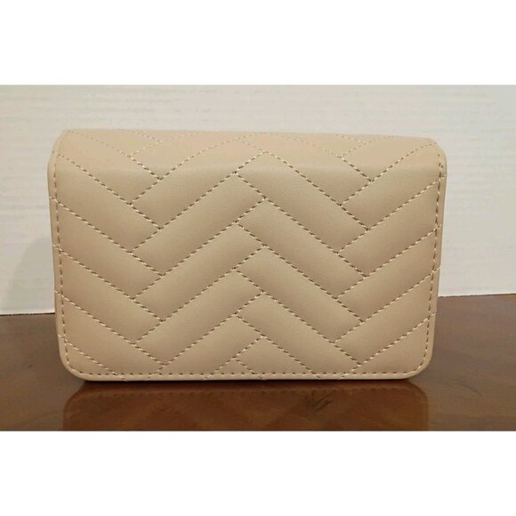 Bebe - Sophia Crossbody Purse - Beige - NWT - Picture 2 of 8